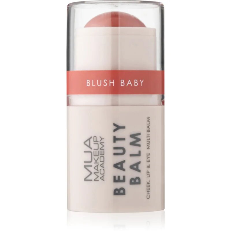 MUA Makeup Academy Beauty Balm кремообразен руж в стик цвят Blush Baby 4 гр.
