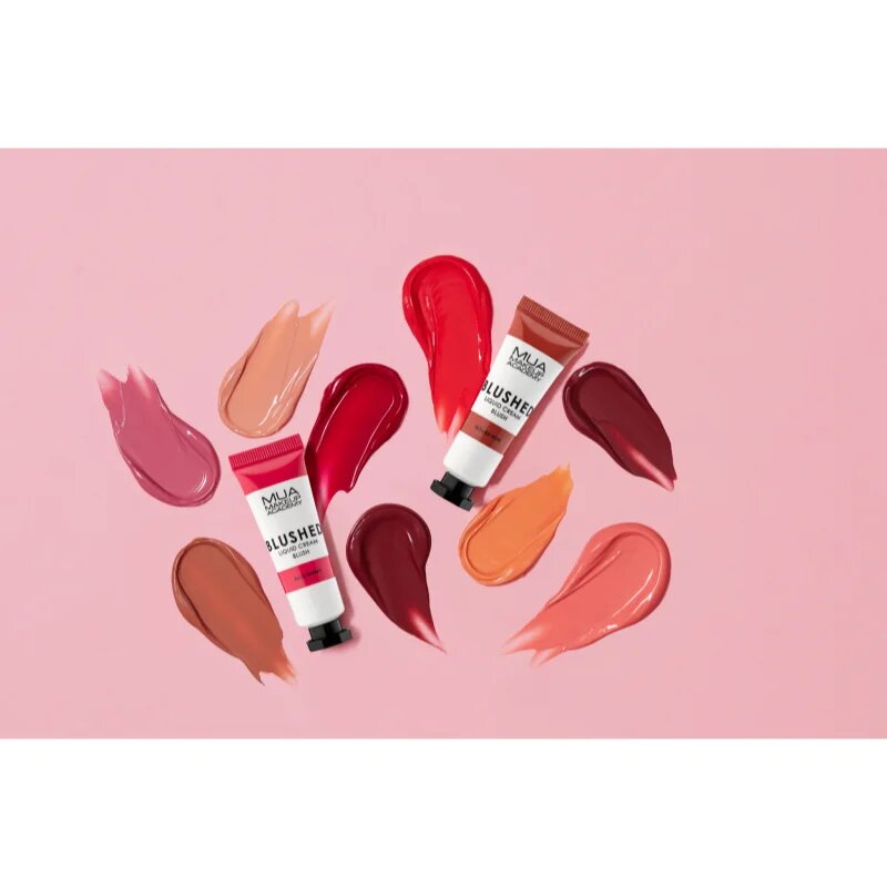 MUA Makeup Academy Blushed Liquid Blusher течен руж цвят Peach Puff 10 мл.