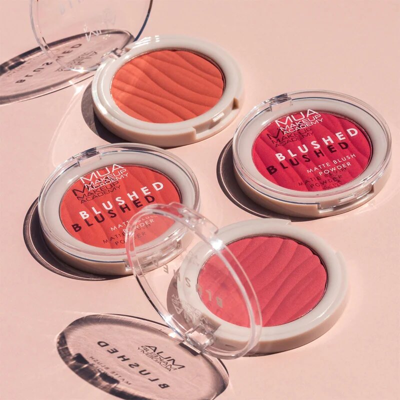 MUA Makeup Academy Blushed Powder Blusher руж - пудра цвят Misty Rose 5 гр.