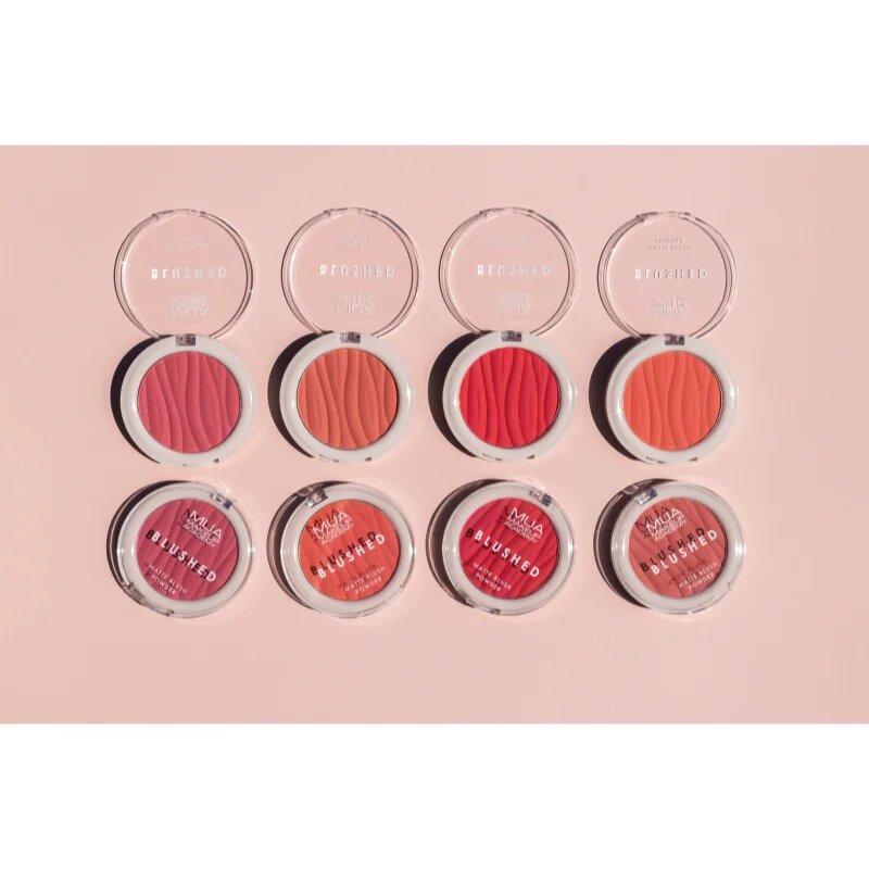 MUA Makeup Academy Blushed Powder Blusher руж - пудра цвят Rouge Punch 5 гр.