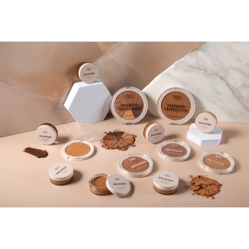 MUA Makeup Academy Bronzed бронзираща пудра цвят 100 8.5 гр.