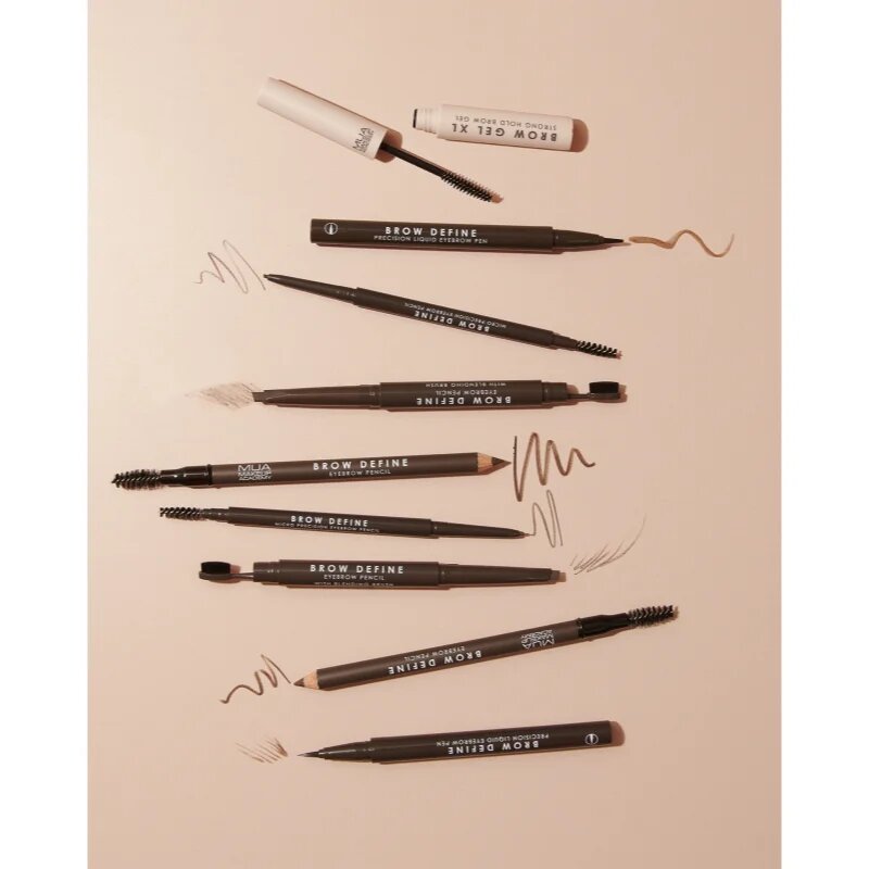 MUA Makeup Academy Brow Define маркер за вежди цвят Grey 0.5 мл.