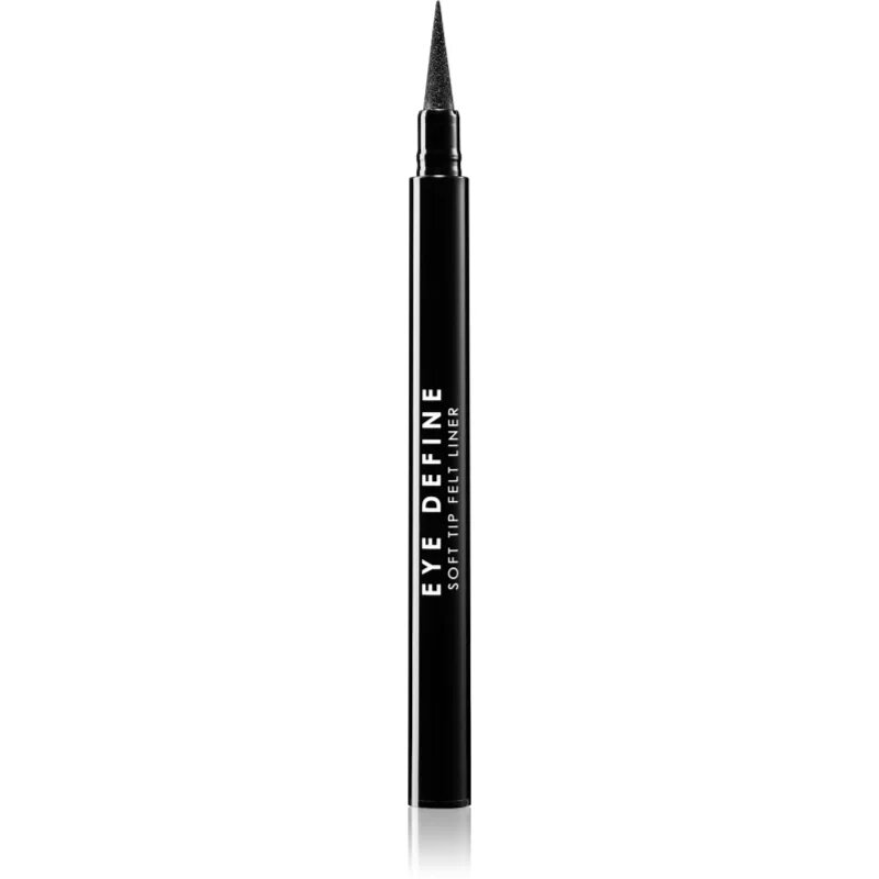 MUA Makeup Academy Eye Define очна линия в писалка цвят Black 0.65 гр.