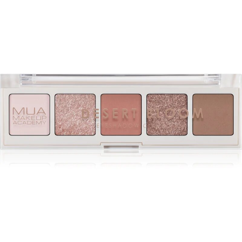 MUA Makeup Academy Eyeshadow Collection 5 Shade Palette палитра сенки за очи цвят Desert Bloom 3.8 гр.