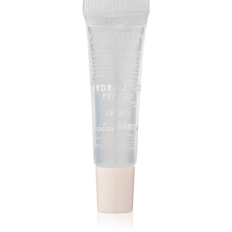 MUA Makeup Academy Hydra Juice Peptide Lip Balm хидратиращ балсам за устни за блясък аромати Coconut Sugar 10 мл.