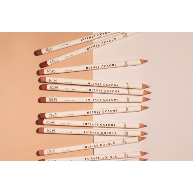 MUA Makeup Academy Intense Colour Nude Edition прецизен молив за устни цвят Vanilla 1.5 гр.