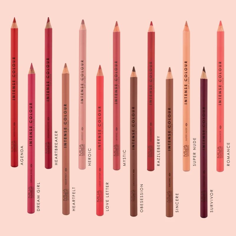 MUA Makeup Academy Intense Colour прецизен молив за устни цвят Mocha Muse 1.5 гр.