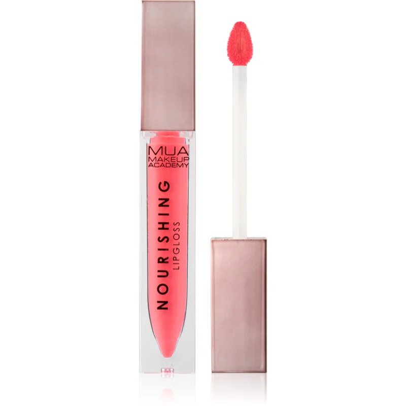 MUA Makeup Academy Lip Gloss Nourishing подхранващ блясък за устни цвят Romance 6.5 мл.