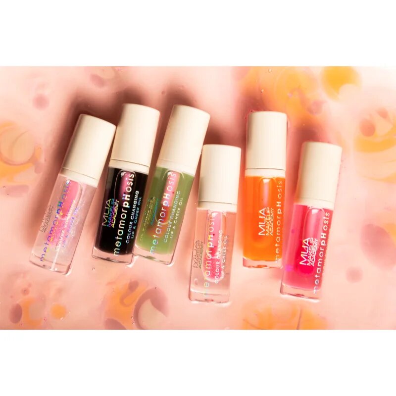MUA Makeup Academy Metamorphosis масло от нар за устни и скули аромати The OG Extra (Coconut) 7 мл.
