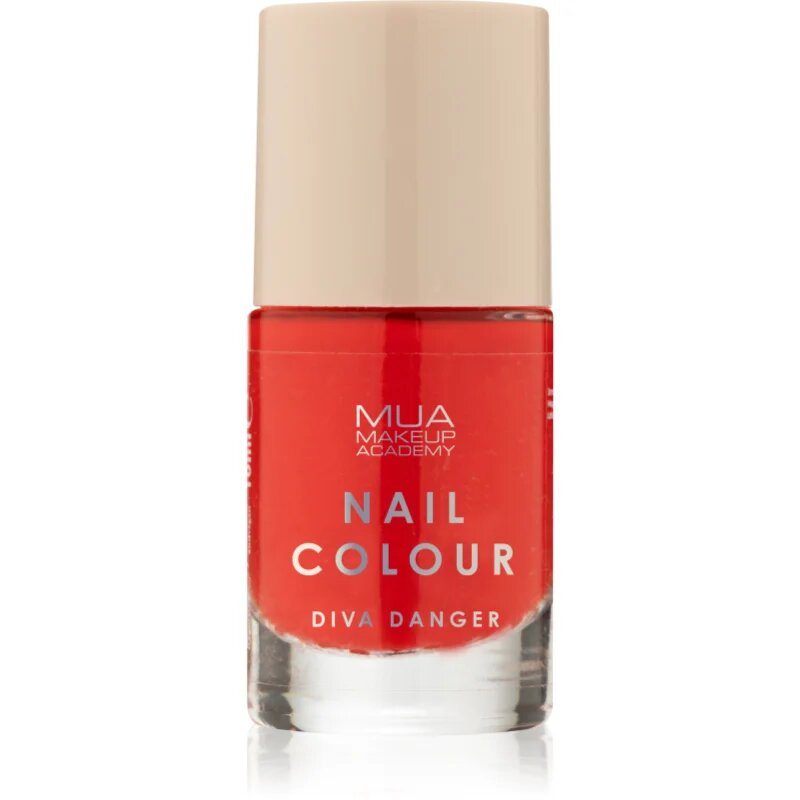 MUA Makeup Academy Nail Colour лак за нокти цвят Diva Danger 10 мл.