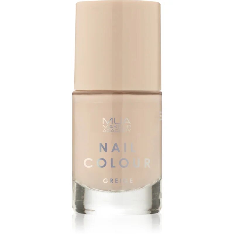 MUA Makeup Academy Nail Colour лак за нокти цвят Greige 10 мл.