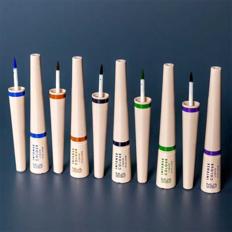 MUA Makeup Academy Nocturnal цветна течна очна линия цвят Cobalt 3 мл.