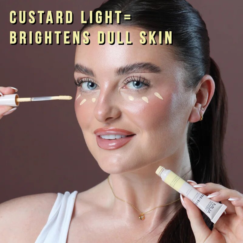 MUA Makeup Academy PRO/BASE Colour Corrector озаряващ коректор цвят Correct & Brighten – Custard Light 10 мл.