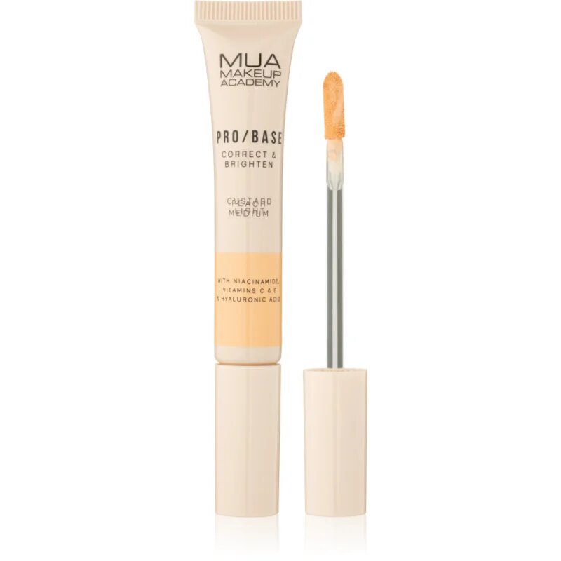 MUA Makeup Academy PRO/BASE Colour Corrector озаряващ коректор цвят Correct & Brighten – Peach Medium 10 мл.