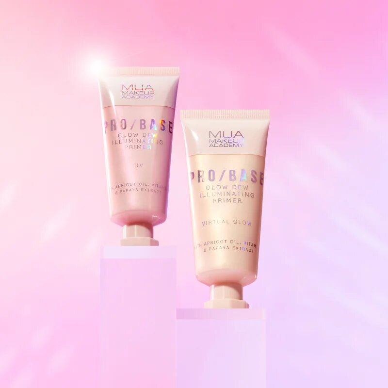 MUA Makeup Academy PRO/BASE Glow Dew озаряваща база цвят Spark 30 мл.