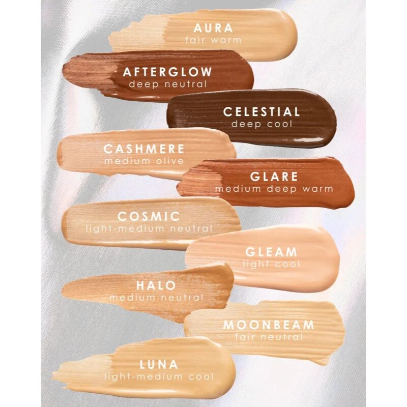 MUA Makeup Academy PRO/BASE Lumi Base озаряваща основа под фон дьо тен цвят Gleam (Cool) 33 мл.