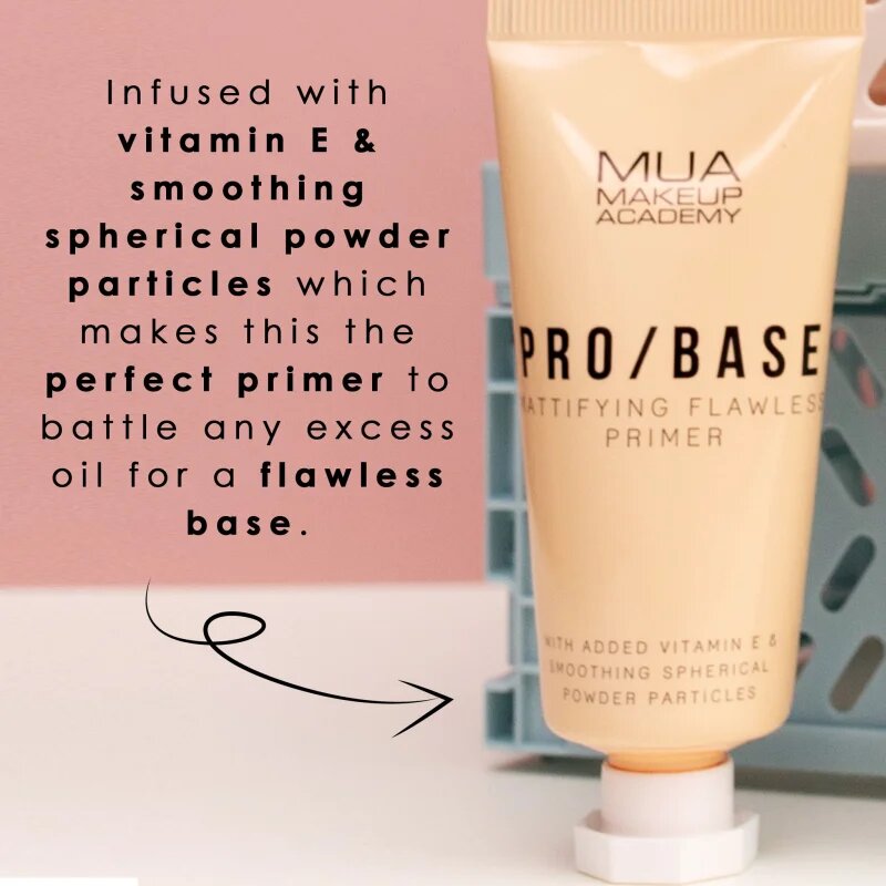 MUA Makeup Academy PRO/BASE Mattifying матираща основа под фон дьо тен 30 гр.
