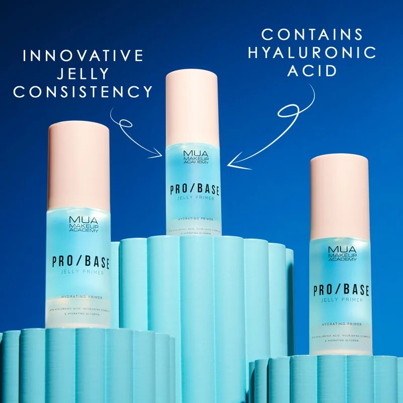 MUA Makeup Academy PRO/BASE Refresh & Revive хидратираща основа под фон дьо тен с хиалуронова киселина 30 гр.