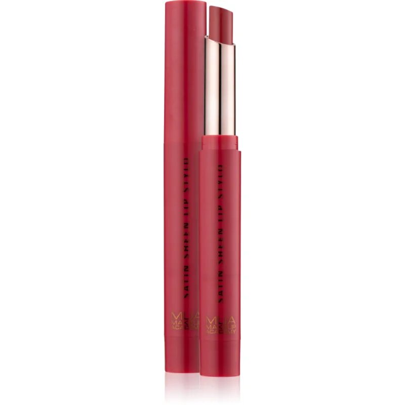 MUA Makeup Academy Satin Sheen сатенено червило цвят Heartbreaker 1.5 гр.