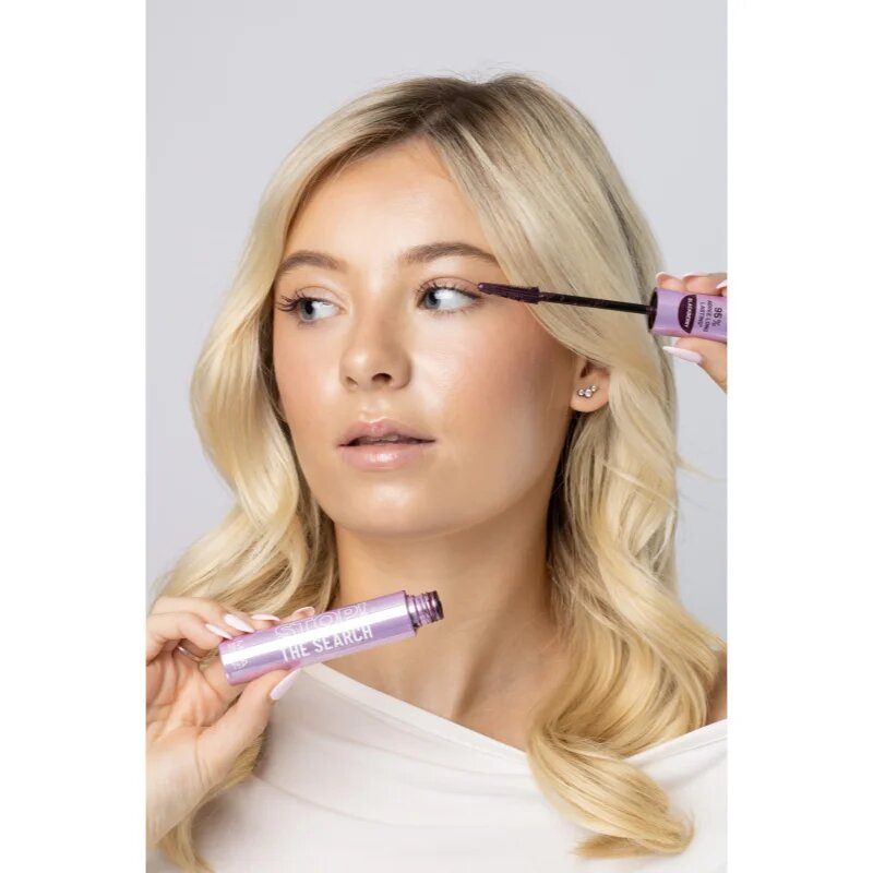 MUA Makeup Academy Stop The Search спирала с дълготраен ефект цвят Blackberry 12 мл.