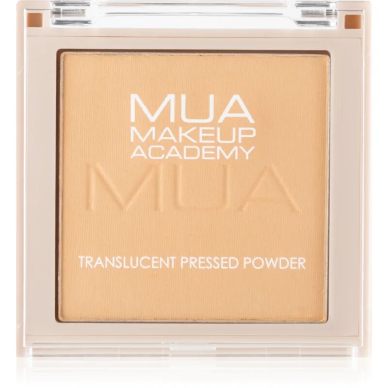 MUA Makeup Academy Translucent Pressed Powder компактна прозрачна пудра 5.7 гр.