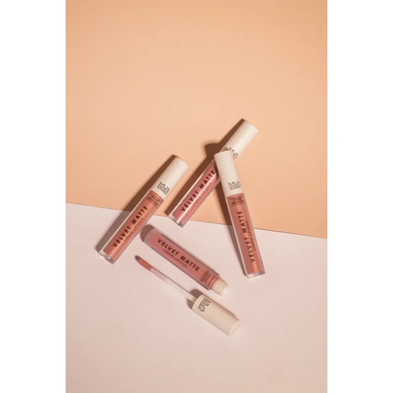 MUA Makeup Academy Velvet Matte Nude Edition матиращо течно червило цвят Soul 3 мл.