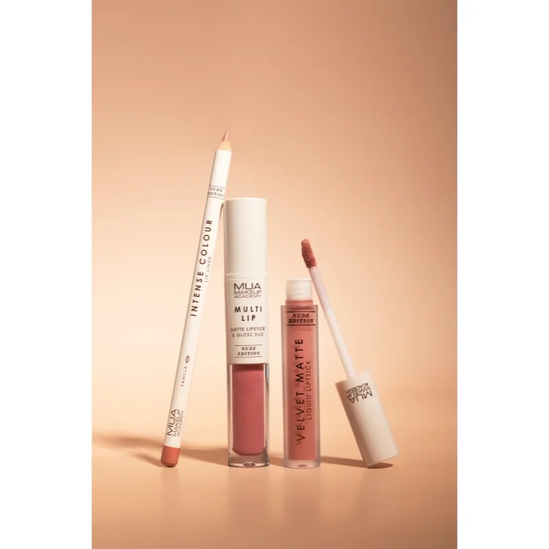 MUA Makeup Academy Velvet Matte Nude Edition матиращо течно червило цвят Soul 3 мл.