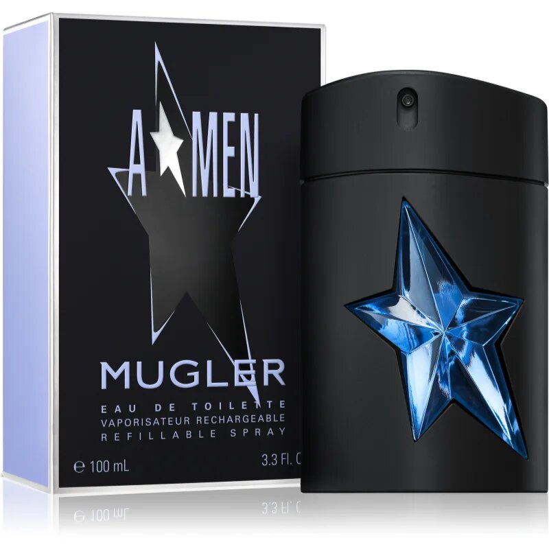 Mugler A*Men тоалетна вода сменяема за мъже Rubber Flask 100 мл.