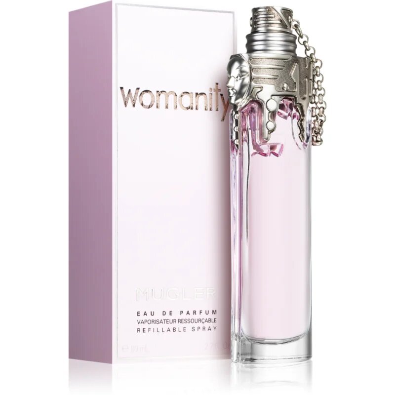 Mugler Womanity парфюмна вода сменяема за жени 80 мл.