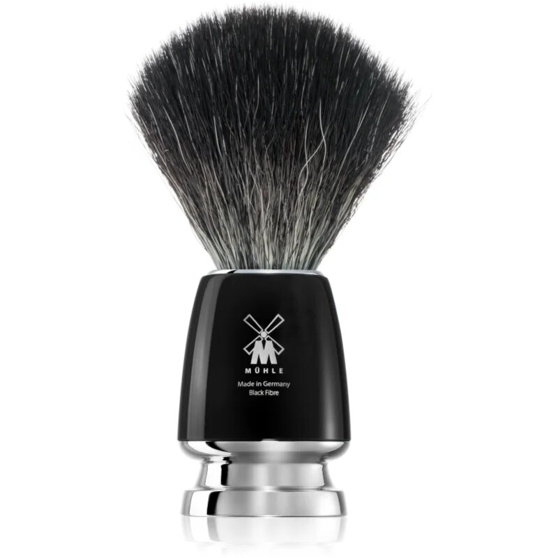 Mühle RYTMO Black Fibre четка за бръснене с косми от язовец среден 1 бр.