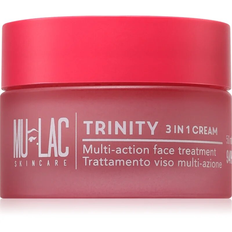Mulac Cosmetics Trinity хидратиращ крем за лице 3 в 1 50 мл.