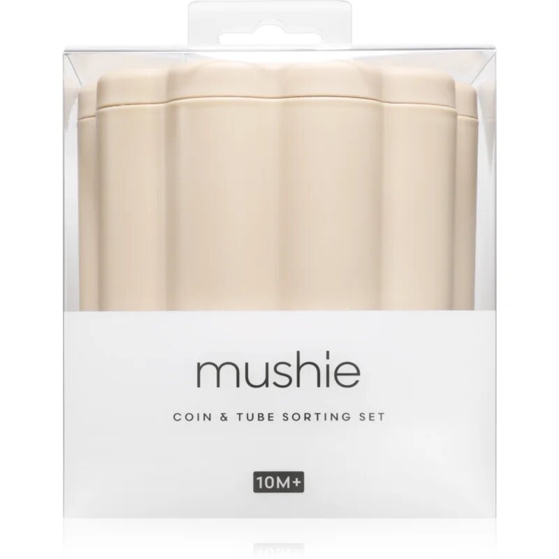 Mushie Coin & Tube Sorting Set игра за сортиране 10m+ 1 бр.