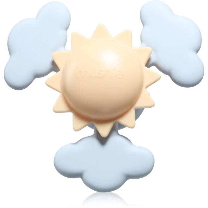 Mushie Sunshine Suction Spinner Toy играчка за подреждане за деца 10m+ 1 бр.
