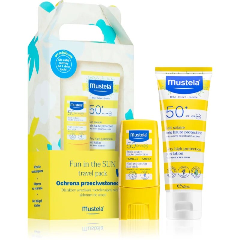 Mustela Sun Fun in the Sun подаръчен комплект за бебета и деца