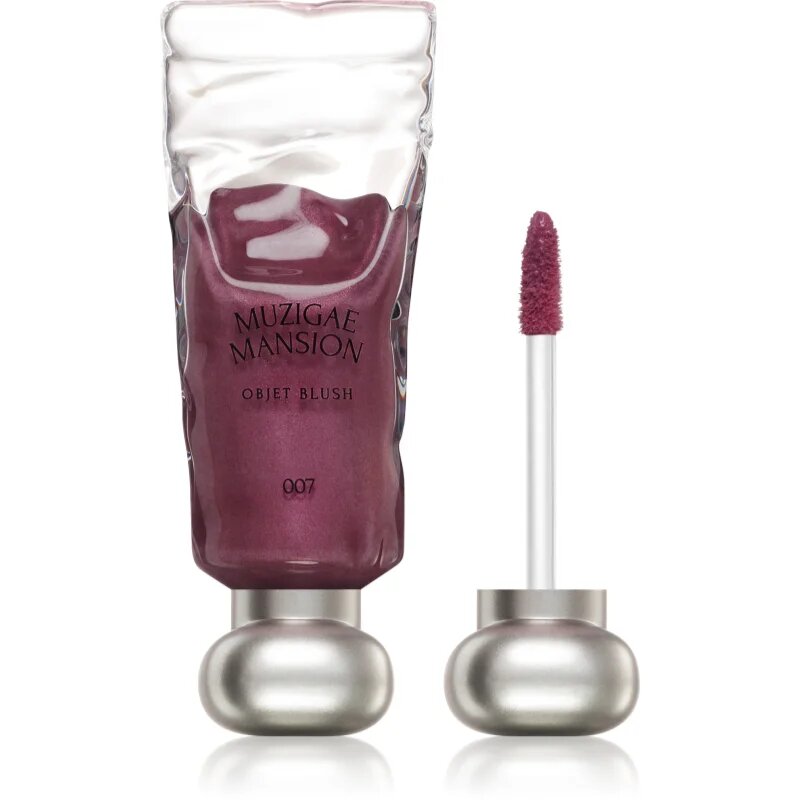 MUZIGAE MANSION Objet Blush течен руж с озаряващ ефект цвят 007 Viola 5 мл.