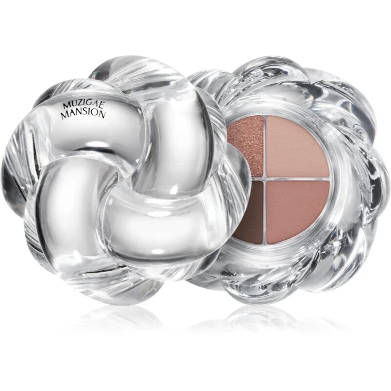 MUZIGAE MANSION Twist Pot Eye Palette палитра сенки за очи цвят 05 FOG ROSE 4.5 гр.
