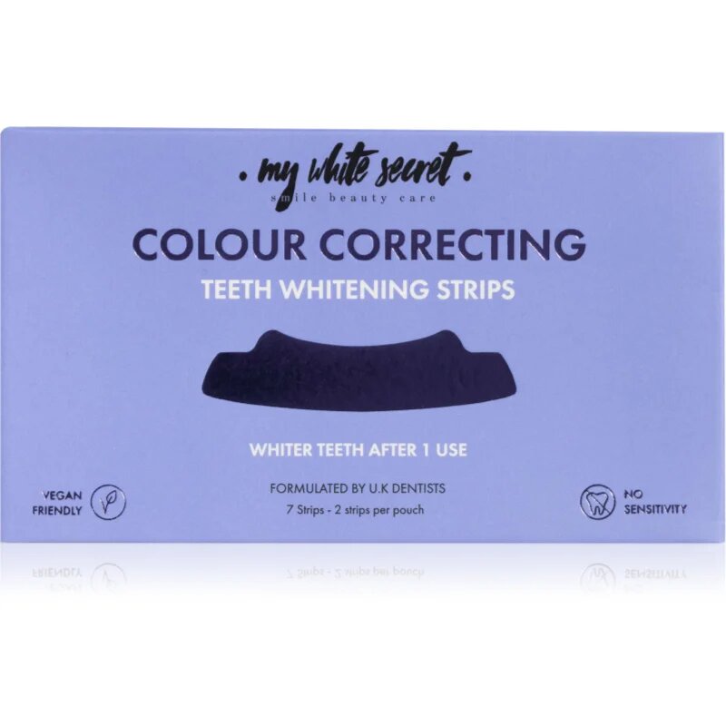 My White Secret Colour Correcting избелващи ленти 7 бр.