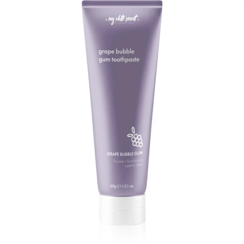 My White Secret Toothpaste Grape Bubblegum паста за зъби 60 гр.