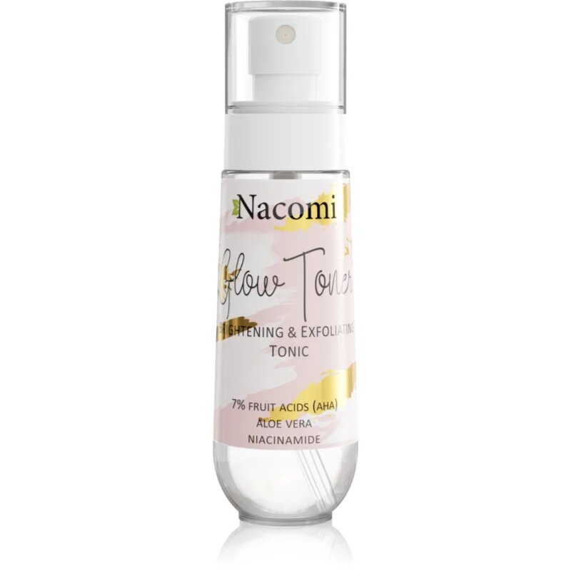 Nacomi Glow Toner озаряващ тоник s AHA 80 мл.
