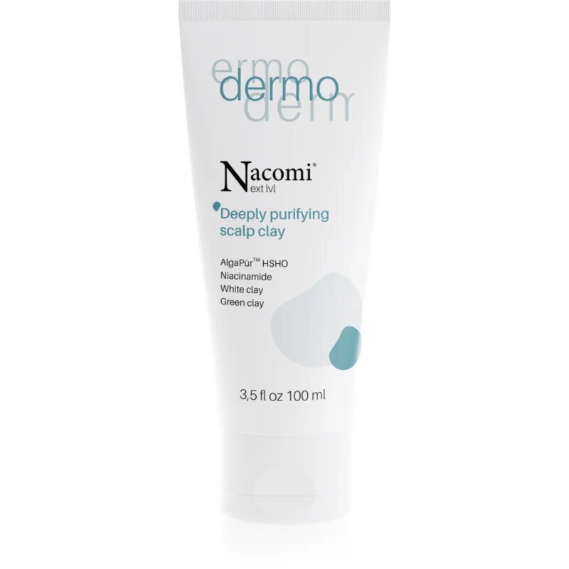 Nacomi Next Level Deeply purifying scalp clay дълбоко почистваща маска за скалпа 100 мл.