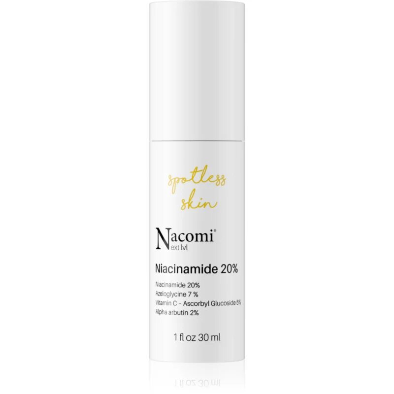 Nacomi Next Level Spotless Skin локална грижа за лице с хиперпигментация 30 мл.