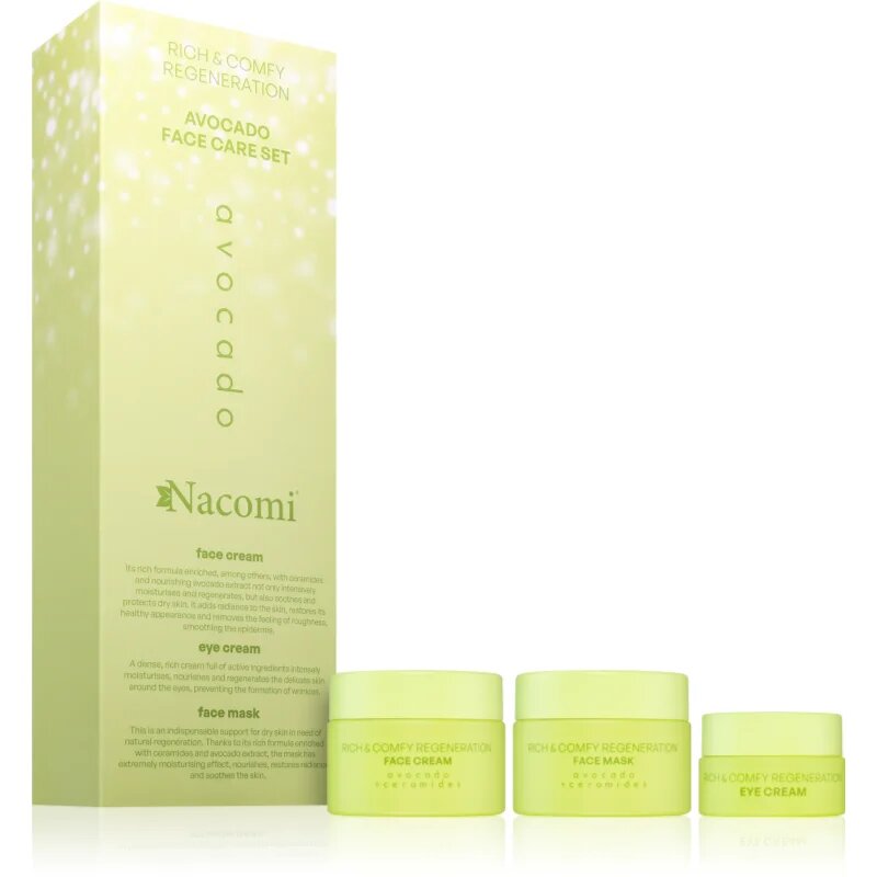 Nacomi Rich & Comfy подаръчен комплект за лице