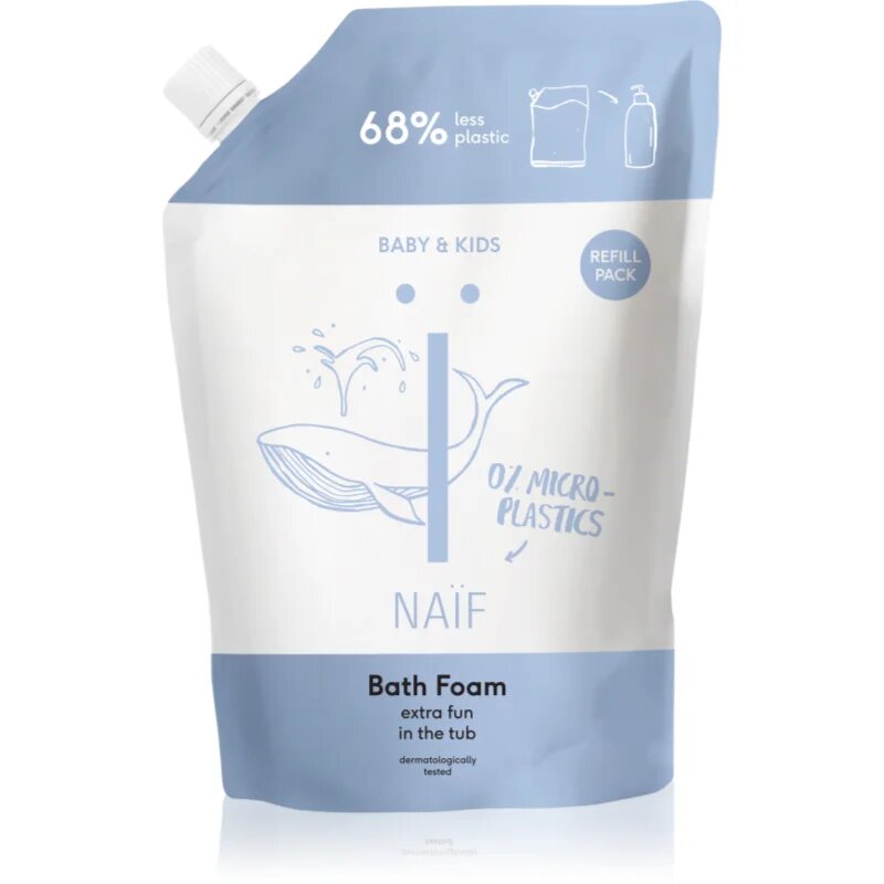Naif Baby & Kids Bath Foam релакс пяна за вана пълнител 500 мл.