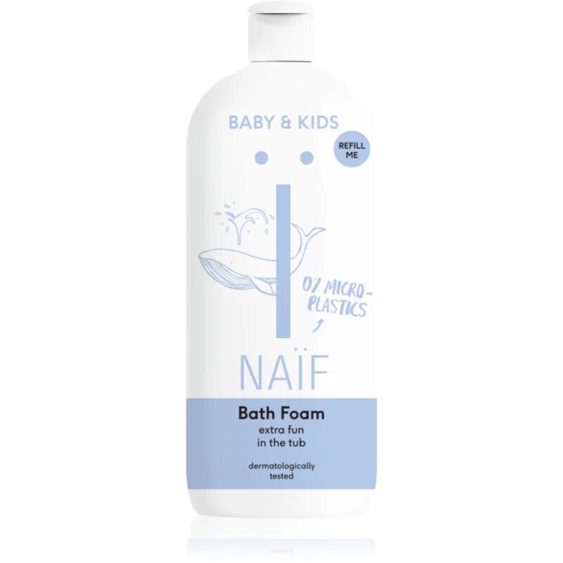 Naif Baby & Kids Bath Foam релакс пяна за вана за деца 500 мл.