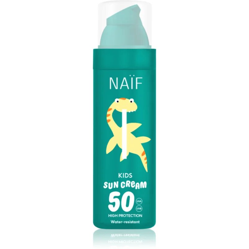 Naif Kids Sun Cream слънцезащитен крем SPF 50 за деца 3+ 100 мл.