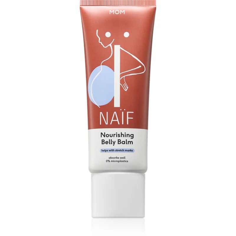 Naif Mom Nourishing Belly Balm балсам за тяло против стрии 75 мл.