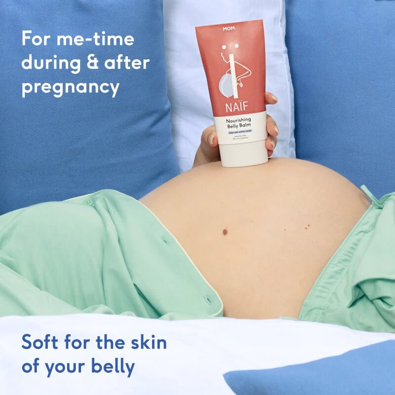 Naif Mom Nourishing Belly Balm балсам за тяло против стрии 75 мл.