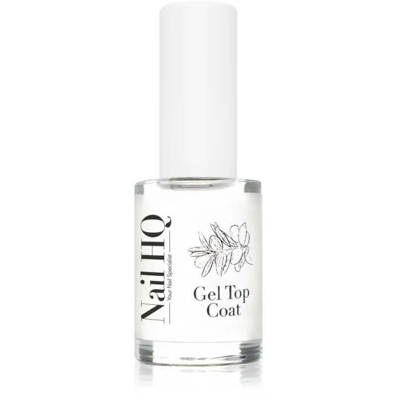 Nail HQ Gel Top Coat горен лак за нокти без използване на UV/LED лампа 10 мл.