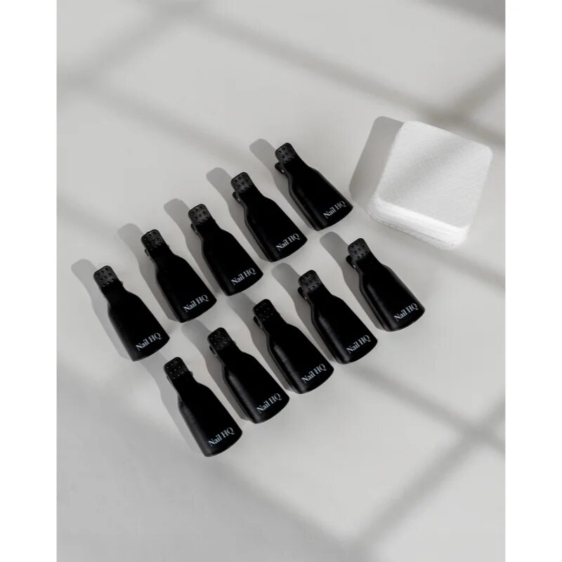 Nail HQ Soak Away Gel Nail Clip Set комплект за сваляне на акрилни и гел нокти