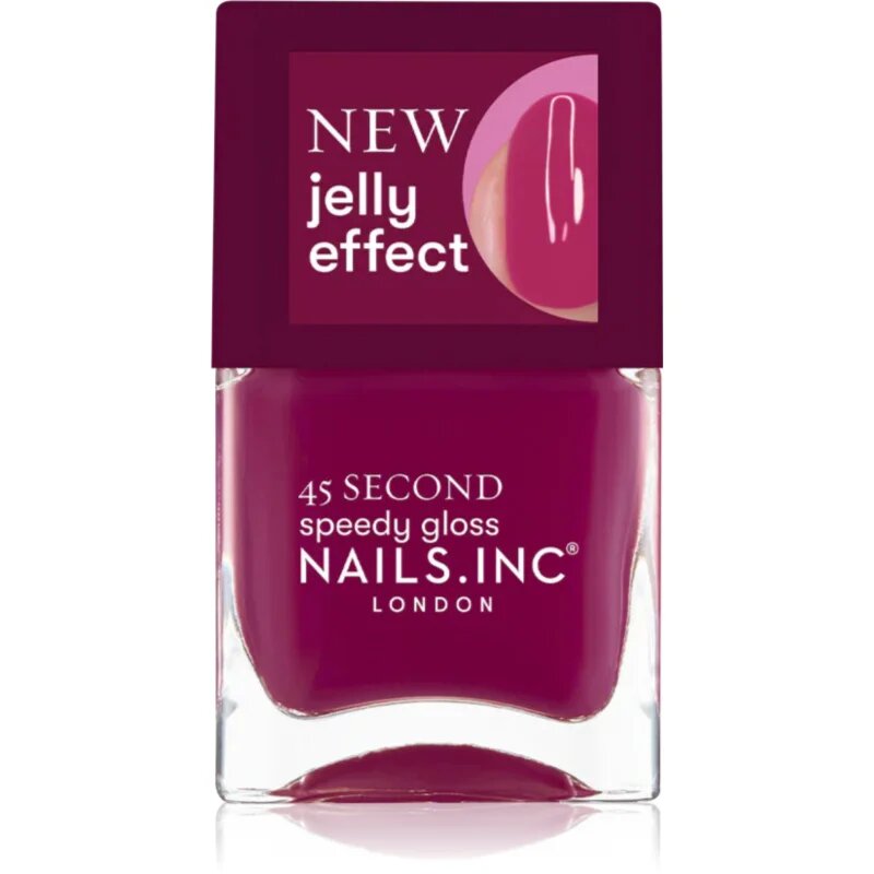 Nails Inc. 45 Second Speedy Gloss бързозасъхващ лак за нокти цвят Amelia 14 мл.